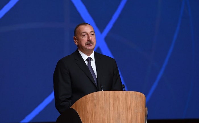 Ilham Aliyev über Anwendung von Doppelstandards in den  Beziehungen zu Aserbaidschan